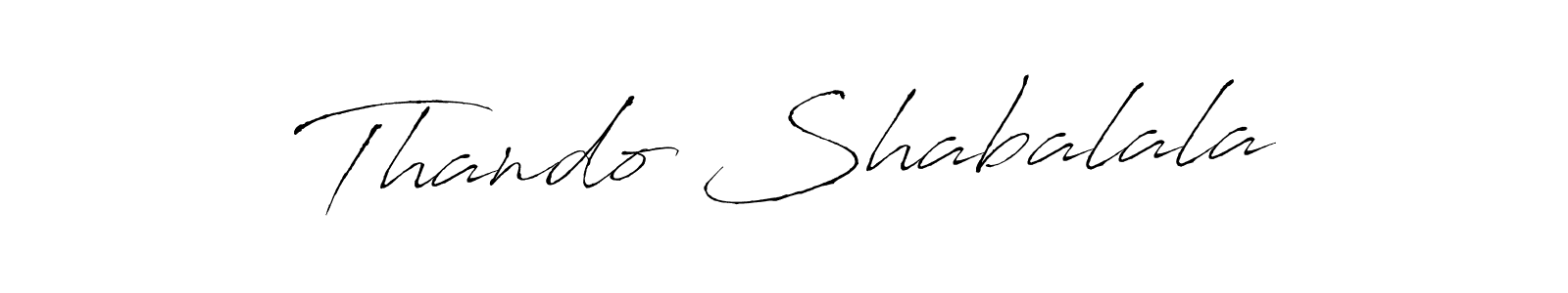Also we have Thando Shabalala name is the best signature style. Create professional handwritten signature collection using Antro_Vectra autograph style. Thando Shabalala signature style 6 images and pictures png