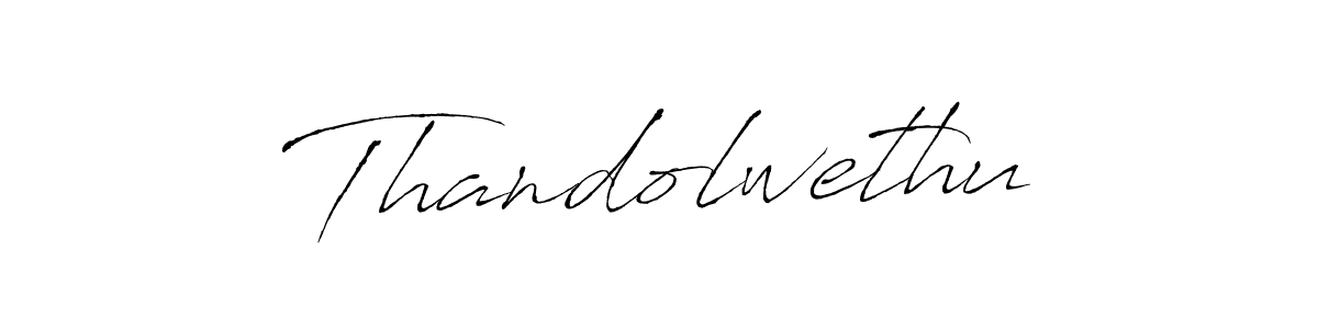 Thandolwethu stylish signature style. Best Handwritten Sign (Antro_Vectra) for my name. Handwritten Signature Collection Ideas for my name Thandolwethu. Thandolwethu signature style 6 images and pictures png