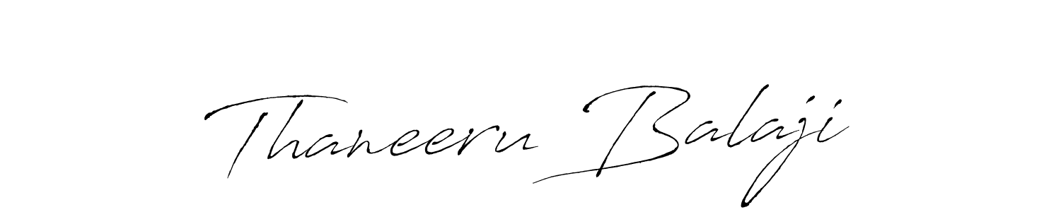 Similarly Antro_Vectra is the best handwritten signature design. Signature creator online .You can use it as an online autograph creator for name Thaneeru Balaji. Thaneeru Balaji signature style 6 images and pictures png