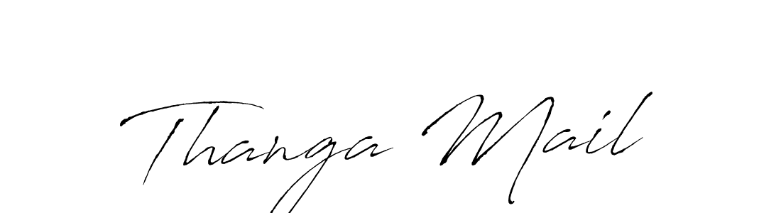 Once you've used our free online signature maker to create your best signature Antro_Vectra style, it's time to enjoy all of the benefits that Thanga Mail name signing documents. Thanga Mail signature style 6 images and pictures png