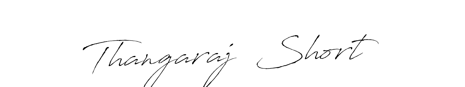 Use a signature maker to create a handwritten signature online. With this signature software, you can design (Antro_Vectra) your own signature for name Thangaraj  Short. Thangaraj  Short signature style 6 images and pictures png