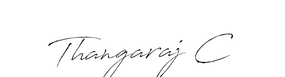 Also we have Thangaraj C name is the best signature style. Create professional handwritten signature collection using Antro_Vectra autograph style. Thangaraj C signature style 6 images and pictures png