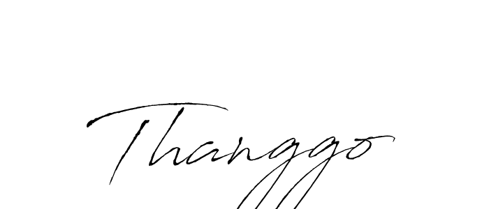 Design your own signature with our free online signature maker. With this signature software, you can create a handwritten (Antro_Vectra) signature for name Thanggo. Thanggo signature style 6 images and pictures png