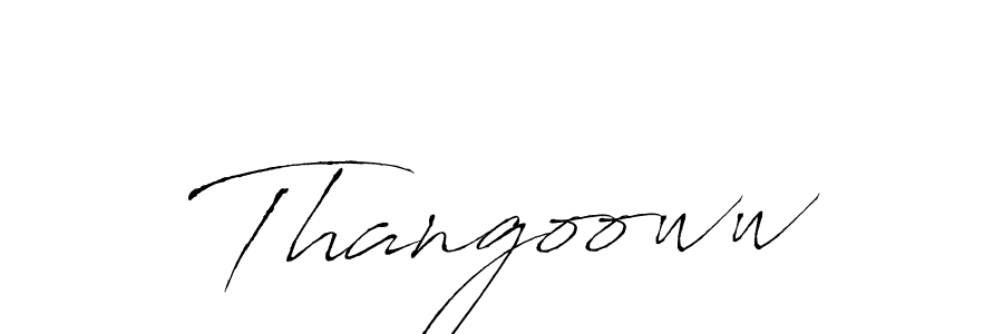 Once you've used our free online signature maker to create your best signature Antro_Vectra style, it's time to enjoy all of the benefits that Thangooww name signing documents. Thangooww signature style 6 images and pictures png