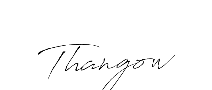 Once you've used our free online signature maker to create your best signature Antro_Vectra style, it's time to enjoy all of the benefits that Thangow name signing documents. Thangow signature style 6 images and pictures png