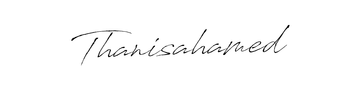 Thanisahamed stylish signature style. Best Handwritten Sign (Antro_Vectra) for my name. Handwritten Signature Collection Ideas for my name Thanisahamed. Thanisahamed signature style 6 images and pictures png