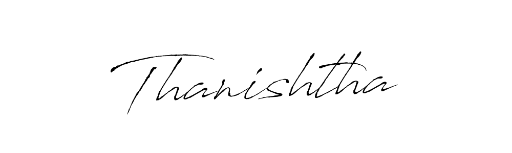 Once you've used our free online signature maker to create your best signature Antro_Vectra style, it's time to enjoy all of the benefits that Thanishtha name signing documents. Thanishtha signature style 6 images and pictures png