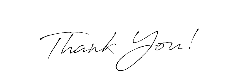 Also You can easily find your signature by using the search form. We will create Thank You! name handwritten signature images for you free of cost using Antro_Vectra sign style. Thank You! signature style 6 images and pictures png