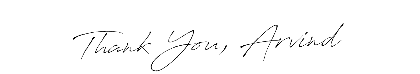 Similarly Antro_Vectra is the best handwritten signature design. Signature creator online .You can use it as an online autograph creator for name Thank You, Arvind. Thank You, Arvind signature style 6 images and pictures png