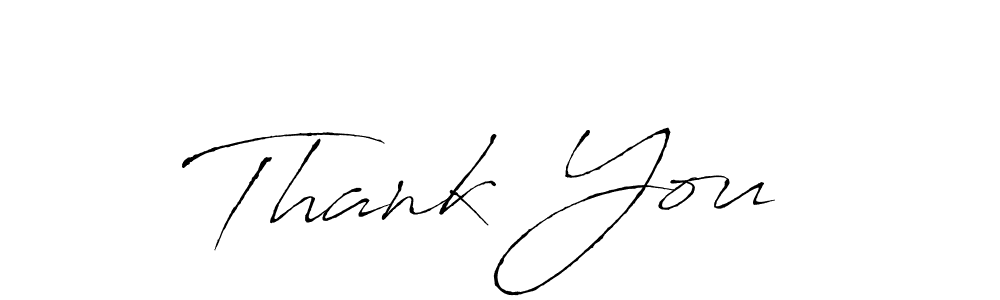How to make Thank You  name signature. Use Antro_Vectra style for creating short signs online. This is the latest handwritten sign. Thank You  signature style 6 images and pictures png