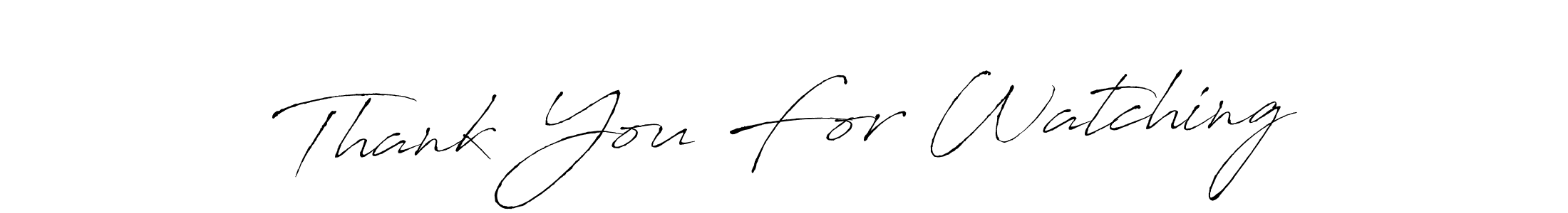 Check out images of Autograph of Thank You For Watching name. Actor Thank You For Watching Signature Style. Antro_Vectra is a professional sign style online. Thank You For Watching signature style 6 images and pictures png