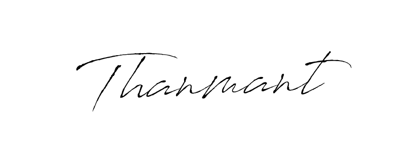 You should practise on your own different ways (Antro_Vectra) to write your name (Thanmant) in signature. don't let someone else do it for you. Thanmant signature style 6 images and pictures png
