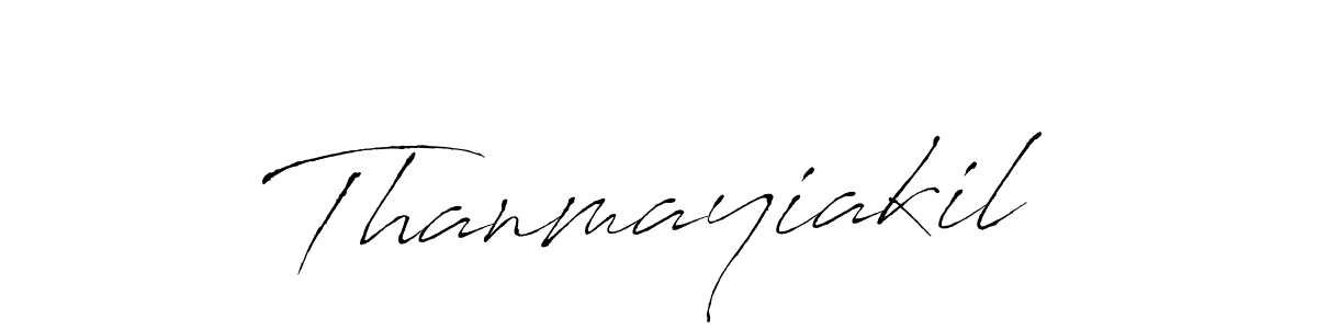 Make a beautiful signature design for name Thanmayiakil. Use this online signature maker to create a handwritten signature for free. Thanmayiakil signature style 6 images and pictures png