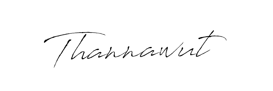 Make a beautiful signature design for name Thannawut. With this signature (Antro_Vectra) style, you can create a handwritten signature for free. Thannawut signature style 6 images and pictures png