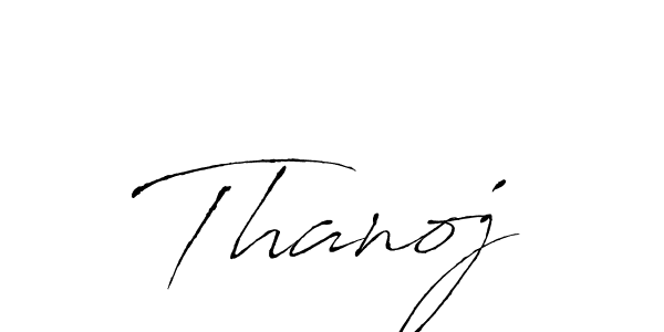 Similarly Antro_Vectra is the best handwritten signature design. Signature creator online .You can use it as an online autograph creator for name Thanoj. Thanoj signature style 6 images and pictures png