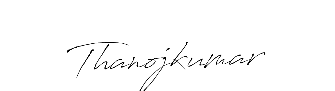 Make a beautiful signature design for name Thanojkumar. Use this online signature maker to create a handwritten signature for free. Thanojkumar signature style 6 images and pictures png