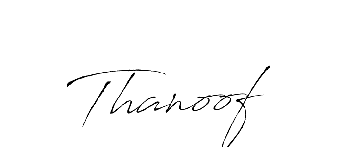 It looks lik you need a new signature style for name Thanoof. Design unique handwritten (Antro_Vectra) signature with our free signature maker in just a few clicks. Thanoof signature style 6 images and pictures png