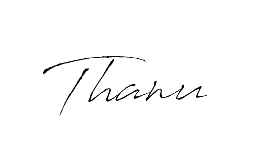 You should practise on your own different ways (Antro_Vectra) to write your name (Thanu) in signature. don't let someone else do it for you. Thanu signature style 6 images and pictures png