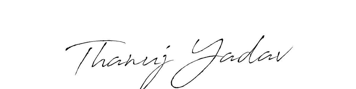Also You can easily find your signature by using the search form. We will create Thanuj Yadav name handwritten signature images for you free of cost using Antro_Vectra sign style. Thanuj Yadav signature style 6 images and pictures png