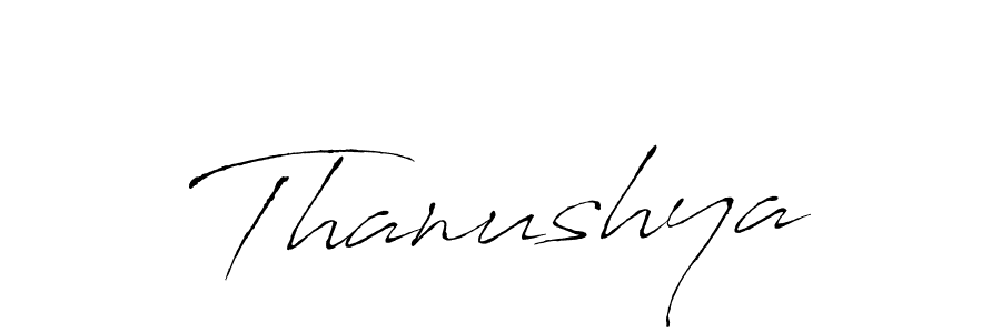Make a beautiful signature design for name Thanushya. Use this online signature maker to create a handwritten signature for free. Thanushya signature style 6 images and pictures png