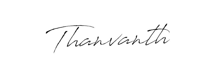 Thanvanth stylish signature style. Best Handwritten Sign (Antro_Vectra) for my name. Handwritten Signature Collection Ideas for my name Thanvanth. Thanvanth signature style 6 images and pictures png
