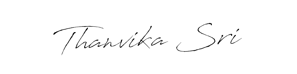 Also we have Thanvika Sri name is the best signature style. Create professional handwritten signature collection using Antro_Vectra autograph style. Thanvika Sri signature style 6 images and pictures png