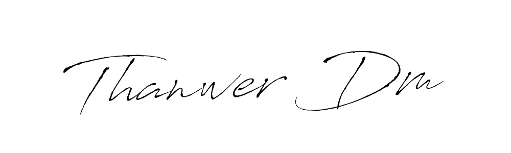 Here are the top 10 professional signature styles for the name Thanwer Dm. These are the best autograph styles you can use for your name. Thanwer Dm signature style 6 images and pictures png