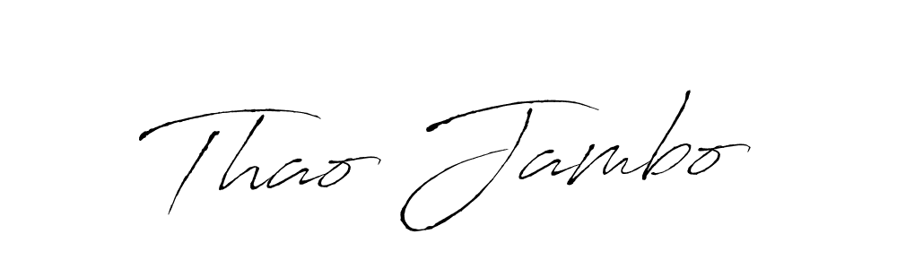 Also You can easily find your signature by using the search form. We will create Thao Jambo name handwritten signature images for you free of cost using Antro_Vectra sign style. Thao Jambo signature style 6 images and pictures png