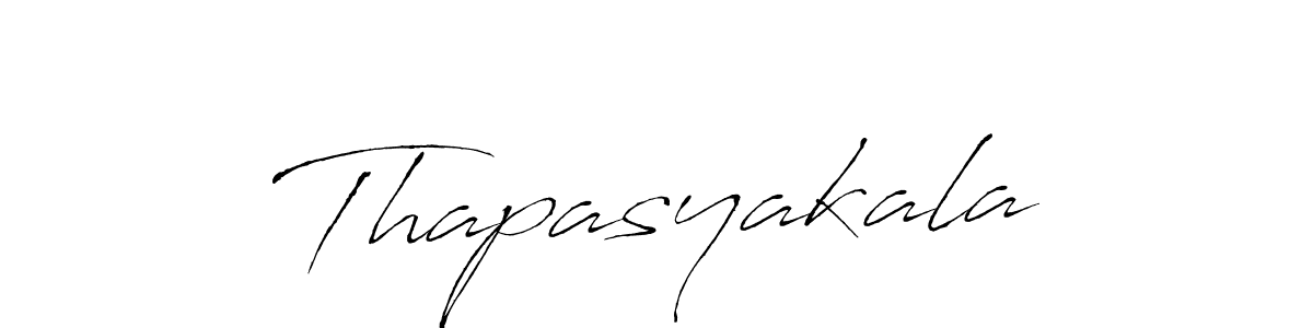 Design your own signature with our free online signature maker. With this signature software, you can create a handwritten (Antro_Vectra) signature for name Thapasyakala. Thapasyakala signature style 6 images and pictures png