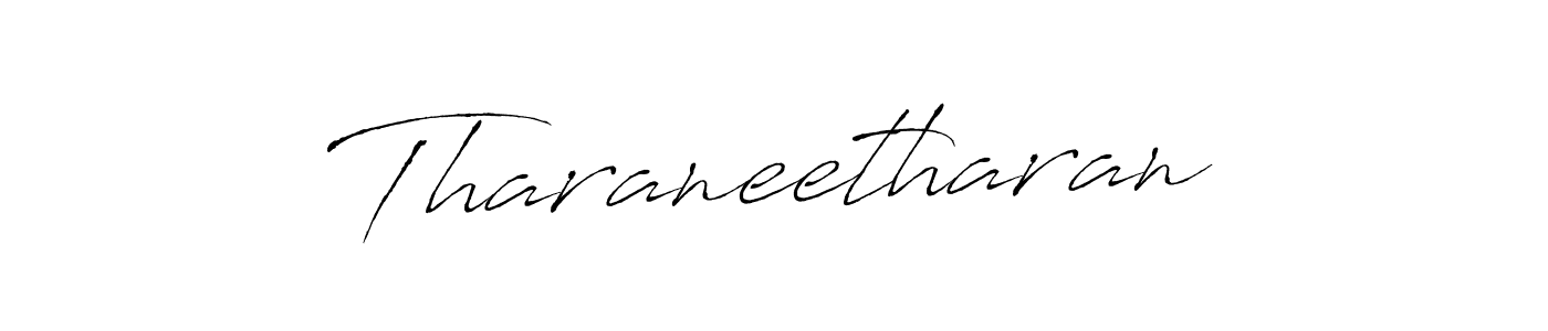 Design your own signature with our free online signature maker. With this signature software, you can create a handwritten (Antro_Vectra) signature for name Tharaneetharan. Tharaneetharan signature style 6 images and pictures png