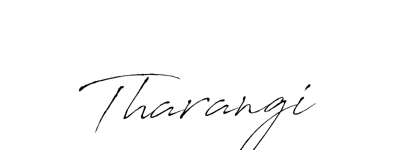 The best way (Antro_Vectra) to make a short signature is to pick only two or three words in your name. The name Tharangi include a total of six letters. For converting this name. Tharangi signature style 6 images and pictures png