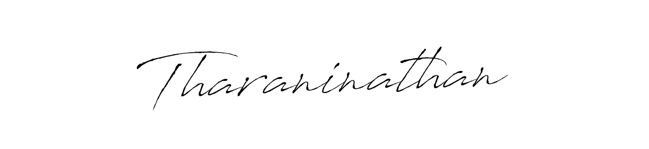 Create a beautiful signature design for name Tharaninathan. With this signature (Antro_Vectra) fonts, you can make a handwritten signature for free. Tharaninathan signature style 6 images and pictures png