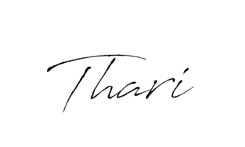 How to make Thari name signature. Use Antro_Vectra style for creating short signs online. This is the latest handwritten sign. Thari signature style 6 images and pictures png