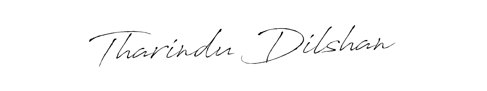 Design your own signature with our free online signature maker. With this signature software, you can create a handwritten (Antro_Vectra) signature for name Tharindu Dilshan. Tharindu Dilshan signature style 6 images and pictures png