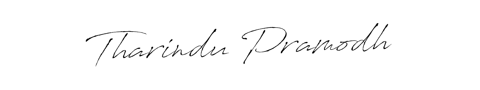 Tharindu Pramodh stylish signature style. Best Handwritten Sign (Antro_Vectra) for my name. Handwritten Signature Collection Ideas for my name Tharindu Pramodh. Tharindu Pramodh signature style 6 images and pictures png