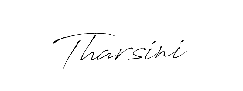 Make a beautiful signature design for name Tharsini. With this signature (Antro_Vectra) style, you can create a handwritten signature for free. Tharsini signature style 6 images and pictures png