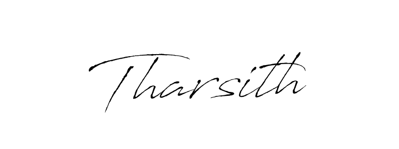 Antro_Vectra is a professional signature style that is perfect for those who want to add a touch of class to their signature. It is also a great choice for those who want to make their signature more unique. Get Tharsith name to fancy signature for free. Tharsith signature style 6 images and pictures png
