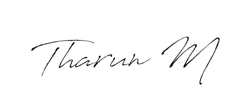 Here are the top 10 professional signature styles for the name Tharun M. These are the best autograph styles you can use for your name. Tharun M signature style 6 images and pictures png