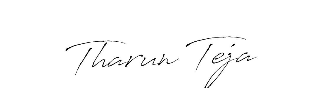 You can use this online signature creator to create a handwritten signature for the name Tharun Teja. This is the best online autograph maker. Tharun Teja signature style 6 images and pictures png