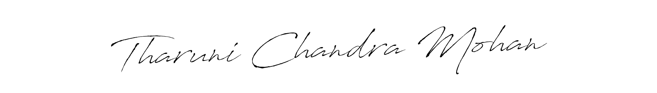 See photos of Tharuni Chandra Mohan official signature by Spectra . Check more albums & portfolios. Read reviews & check more about Antro_Vectra font. Tharuni Chandra Mohan signature style 6 images and pictures png