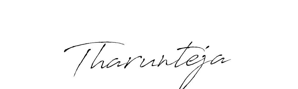 How to Draw Tharunteja signature style? Antro_Vectra is a latest design signature styles for name Tharunteja. Tharunteja signature style 6 images and pictures png