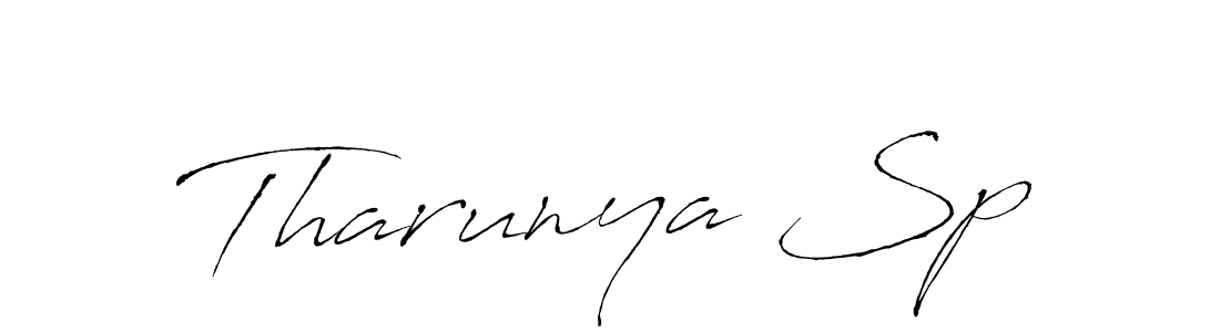 How to Draw Tharunya Sp signature style? Antro_Vectra is a latest design signature styles for name Tharunya Sp. Tharunya Sp signature style 6 images and pictures png