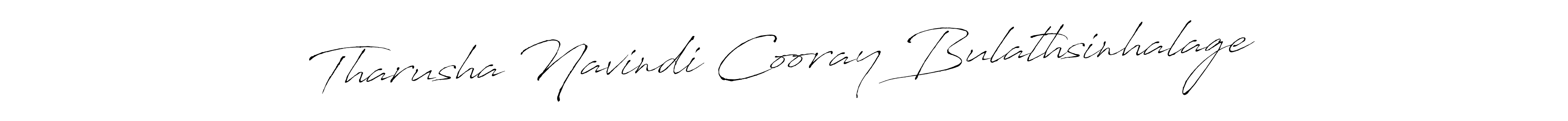 Tharusha Navindi Cooray Bulathsinhalage stylish signature style. Best Handwritten Sign (Antro_Vectra) for my name. Handwritten Signature Collection Ideas for my name Tharusha Navindi Cooray Bulathsinhalage. Tharusha Navindi Cooray Bulathsinhalage signature style 6 images and pictures png