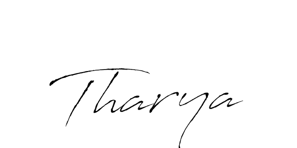 Antro_Vectra is a professional signature style that is perfect for those who want to add a touch of class to their signature. It is also a great choice for those who want to make their signature more unique. Get Tharya name to fancy signature for free. Tharya signature style 6 images and pictures png