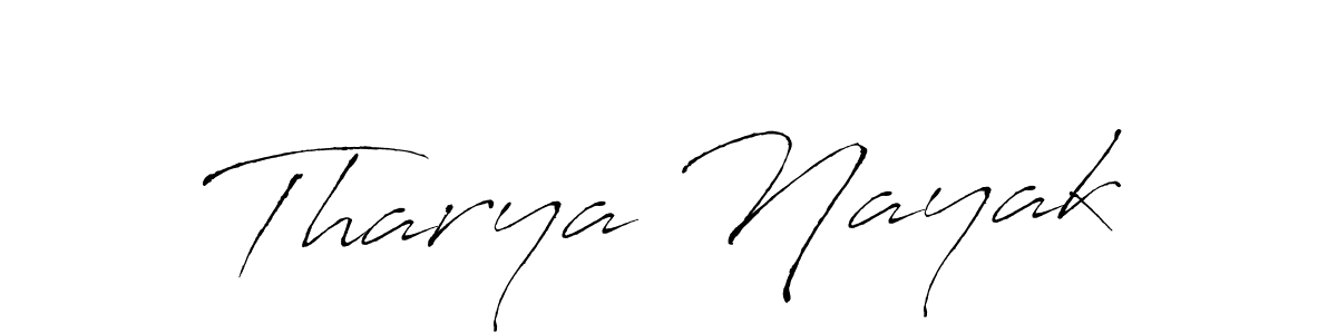 The best way (Antro_Vectra) to make a short signature is to pick only two or three words in your name. The name Tharya Nayak include a total of six letters. For converting this name. Tharya Nayak signature style 6 images and pictures png