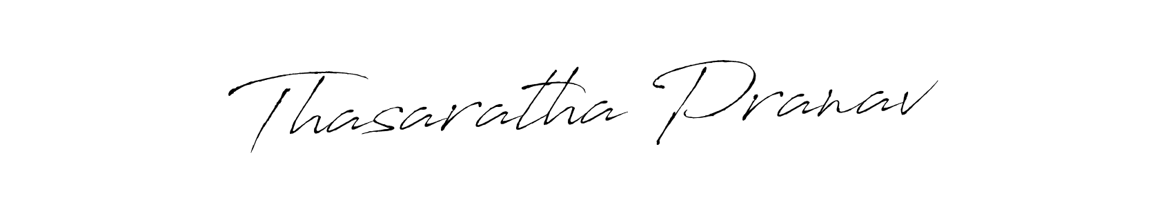 Thasaratha Pranav stylish signature style. Best Handwritten Sign (Antro_Vectra) for my name. Handwritten Signature Collection Ideas for my name Thasaratha Pranav. Thasaratha Pranav signature style 6 images and pictures png