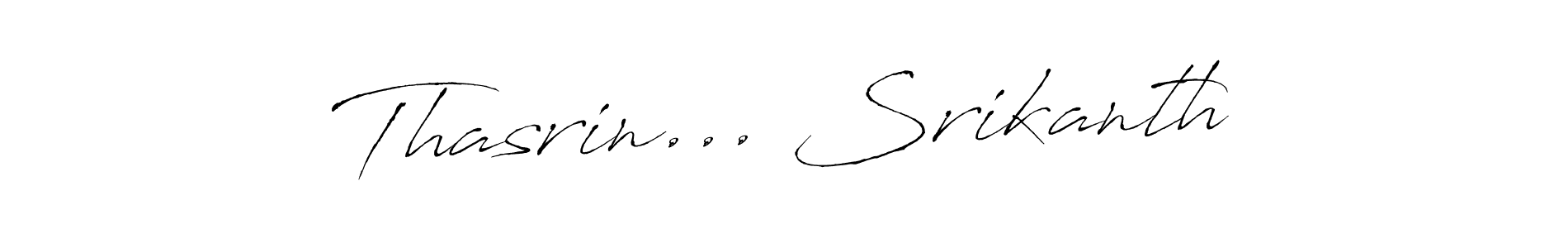 Check out images of Autograph of Thasrin... Srikanth name. Actor Thasrin... Srikanth Signature Style. Antro_Vectra is a professional sign style online. Thasrin... Srikanth signature style 6 images and pictures png