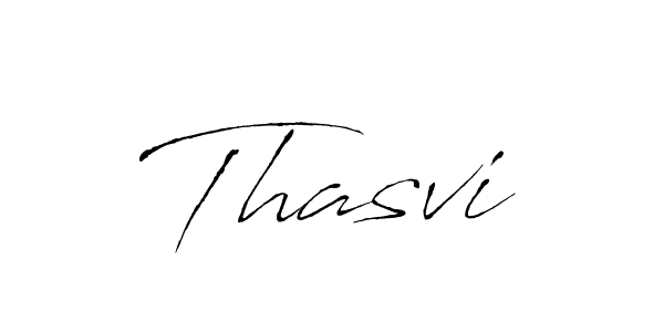 Thasvi stylish signature style. Best Handwritten Sign (Antro_Vectra) for my name. Handwritten Signature Collection Ideas for my name Thasvi. Thasvi signature style 6 images and pictures png