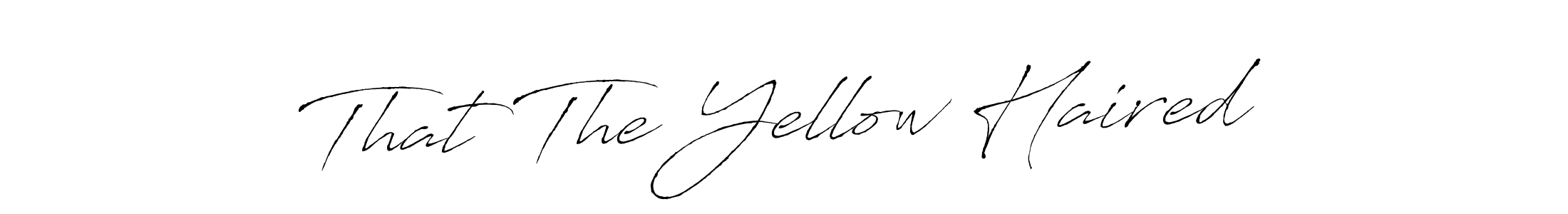 Use a signature maker to create a handwritten signature online. With this signature software, you can design (Antro_Vectra) your own signature for name That The Yellow Haired. That The Yellow Haired signature style 6 images and pictures png