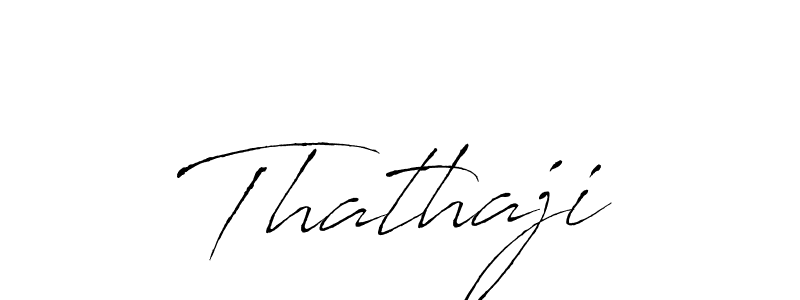The best way (Antro_Vectra) to make a short signature is to pick only two or three words in your name. The name Thathaji include a total of six letters. For converting this name. Thathaji signature style 6 images and pictures png